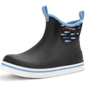 Showave Kids Ankle Rain Boots - Waterproof Lightweight Rubber Mud Booties for Boys & Girls