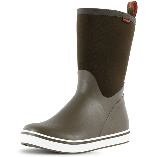 Showave Men's Deck Boots – Waterproof Mid-Calf Rain Boot