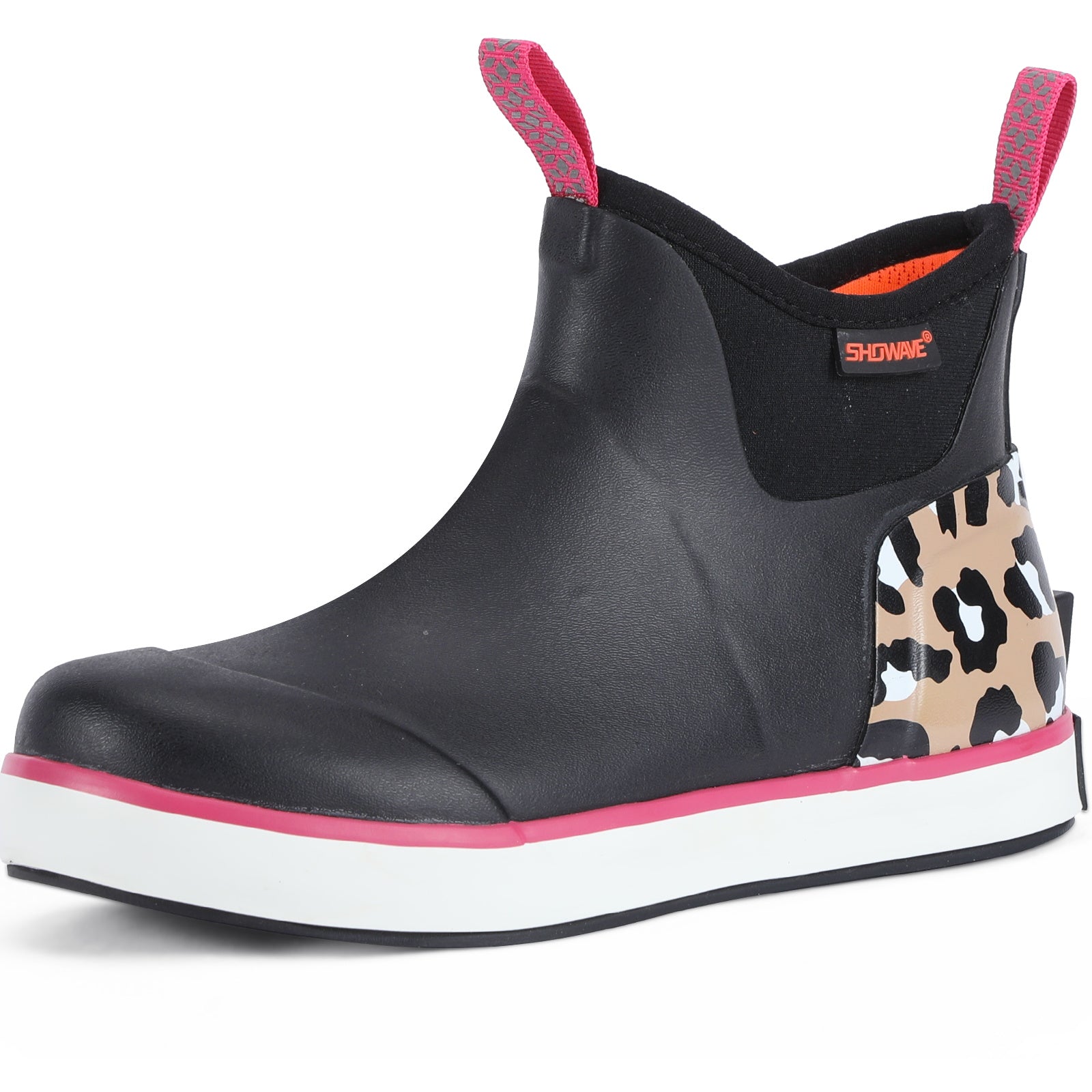 Showave Kid's Rain Boots – Waterproof Neoprene Ankle Boot