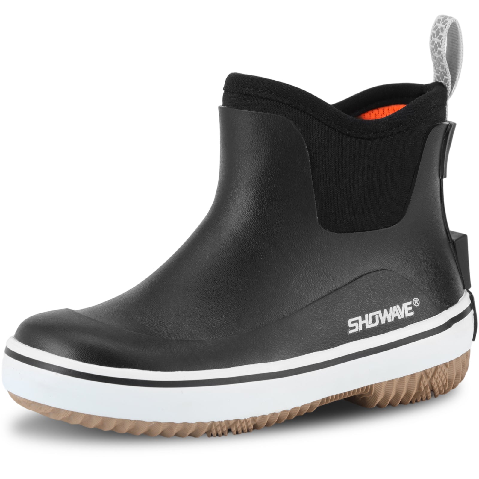 Showave Kid's Rain Boots - Lightweight Waterproof Mud Boots for Boys & Girls