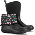 Showave Women's Waterproof Garden Boots – Rubber Rain Boots for Gardening, Farming & Outdoor Work