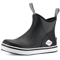 Showave Kid's Deck Boots Waterproof Ankle Rain Boots for Boys Girls Insulated Neoprene Rubber Boots Non-slip Child Rain Shoes