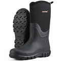 Showave Classic Men's Waterproof Rubber Boots – Neoprene Mud Boot for Farming & Hunting